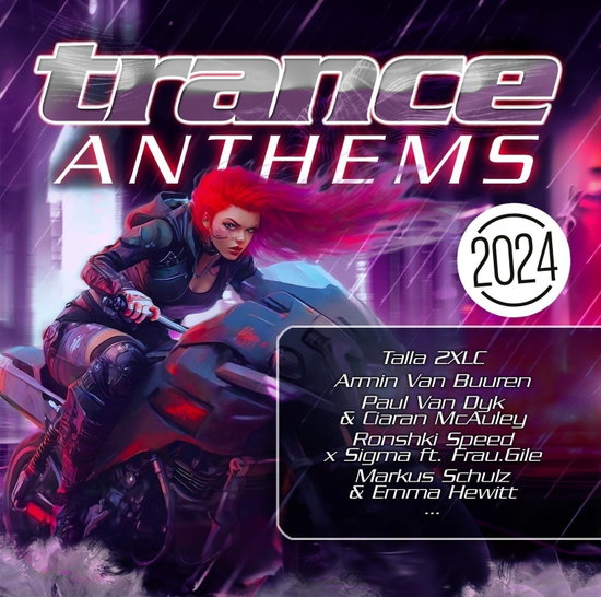TALLA 2XLC; ARMIN VAN BUUREN; PAUL VAN DYK & MORE - TRANCE ANTHEMS 2024 (2CD)