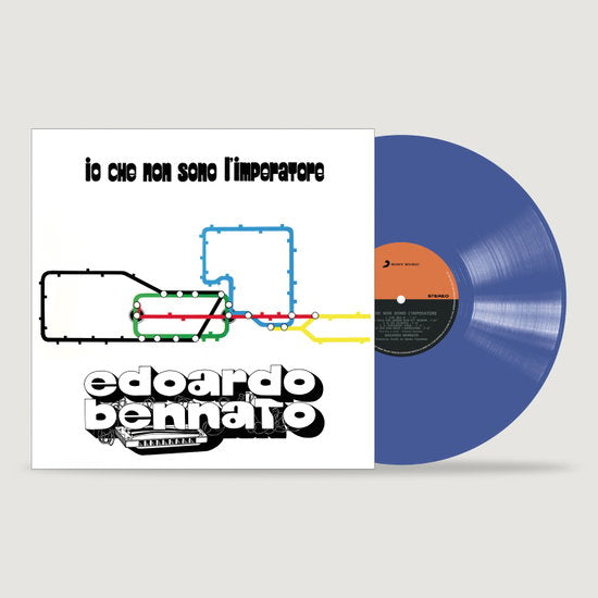 BENNATO,EDOARDO - IO CHE NON SONO L'IMPERATORE (BLUE VINYL)
