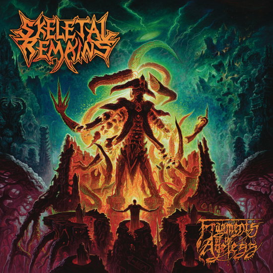 SKELETAL REMAINS - FRAGMENTS OF THE AGELESS  (OPAQUE SPRING GREEN VINYL)