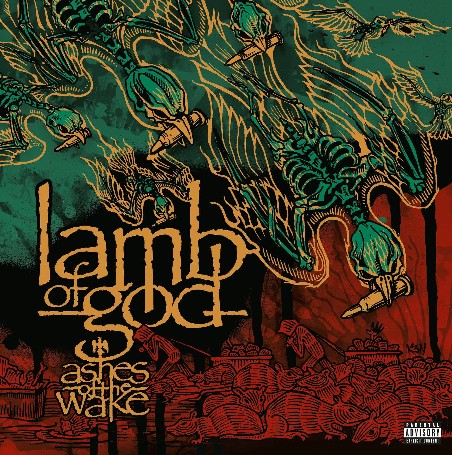 LAMB OF GOD - ASHES OF THE WAKE (20TH ANNIVERSARY) (2CD)