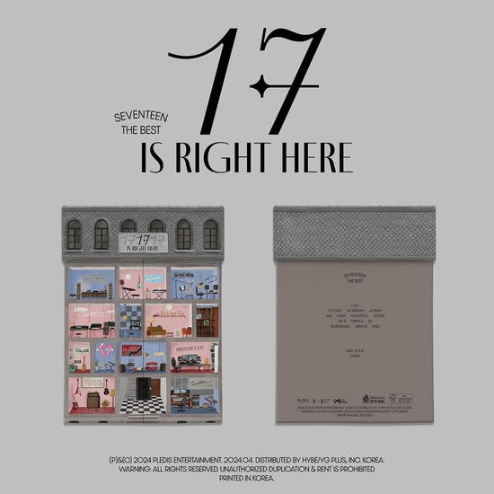 SEVENTEEN - SEVENTEEN BEST ALBUM 17 IS RIGHT HERE (HERE VER.)