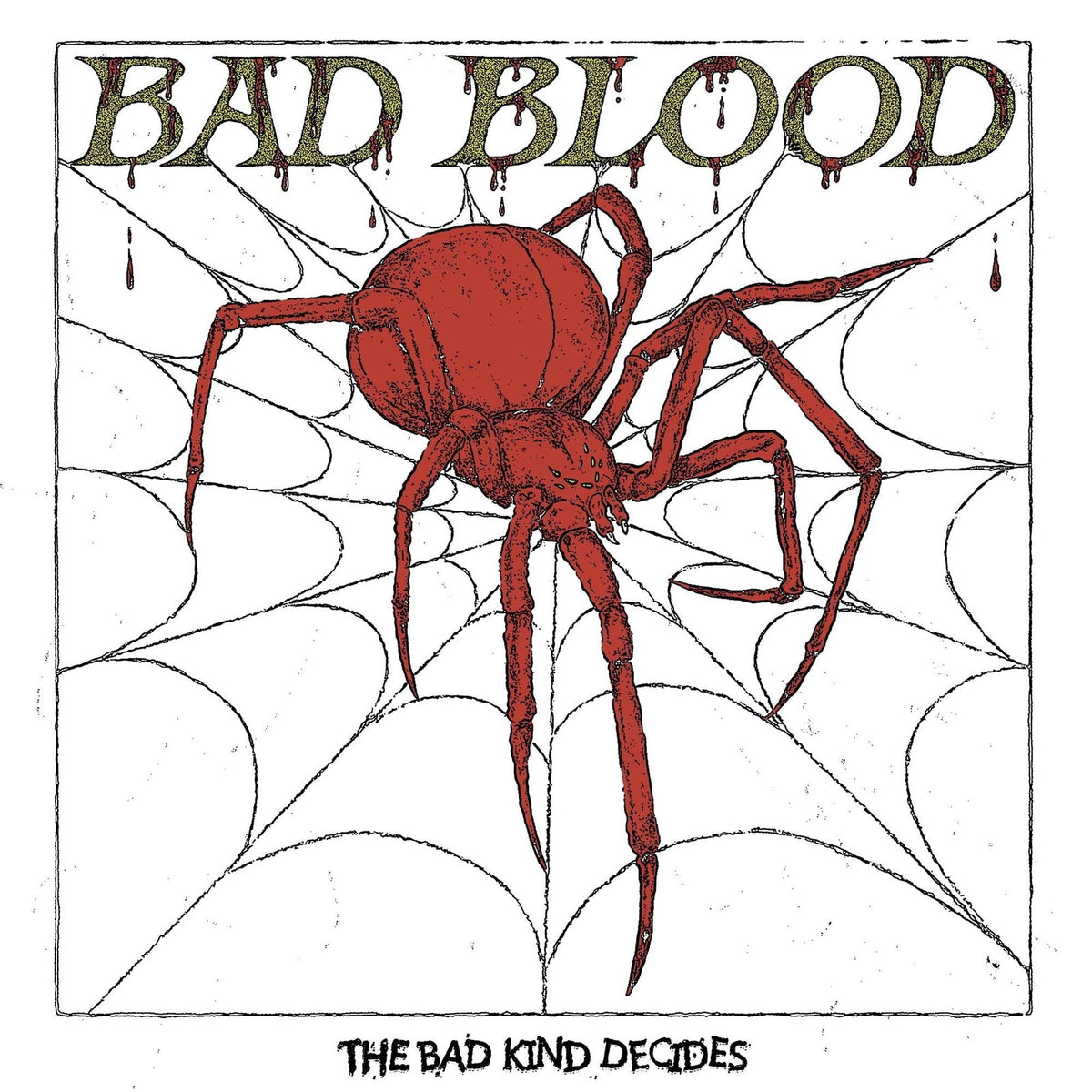 BAD BLOOD - BAD KIND DECIDES (CLEAR GREEN VINYL)