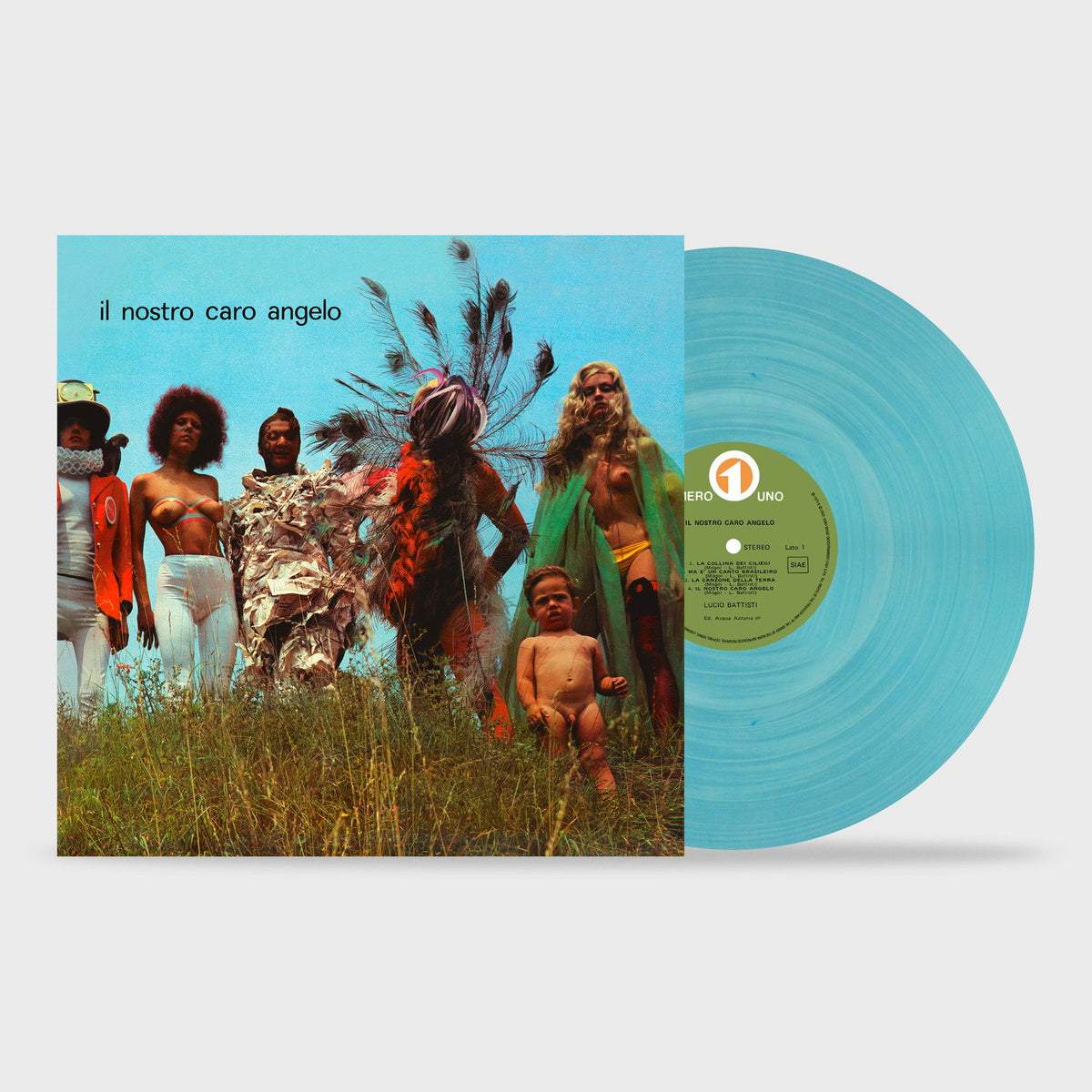 BATTISTI,LUCIO - IL NOSTRO CARO ANGELO (180G/CLEAR BLUE VINYL)