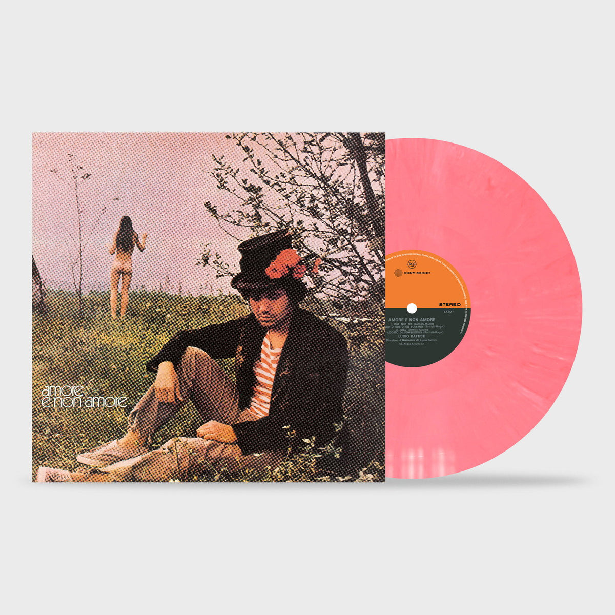 BATTISTI,LUCIO - AMORE E NON AMORE (180G/MARBLE ORANGE/BLACK VINYL)