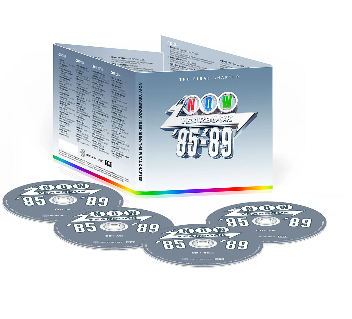 VARIOUS ARTISTS - NOW - YEARBOOK 1985-1989: THE FINAL CHAPTER (4CD)