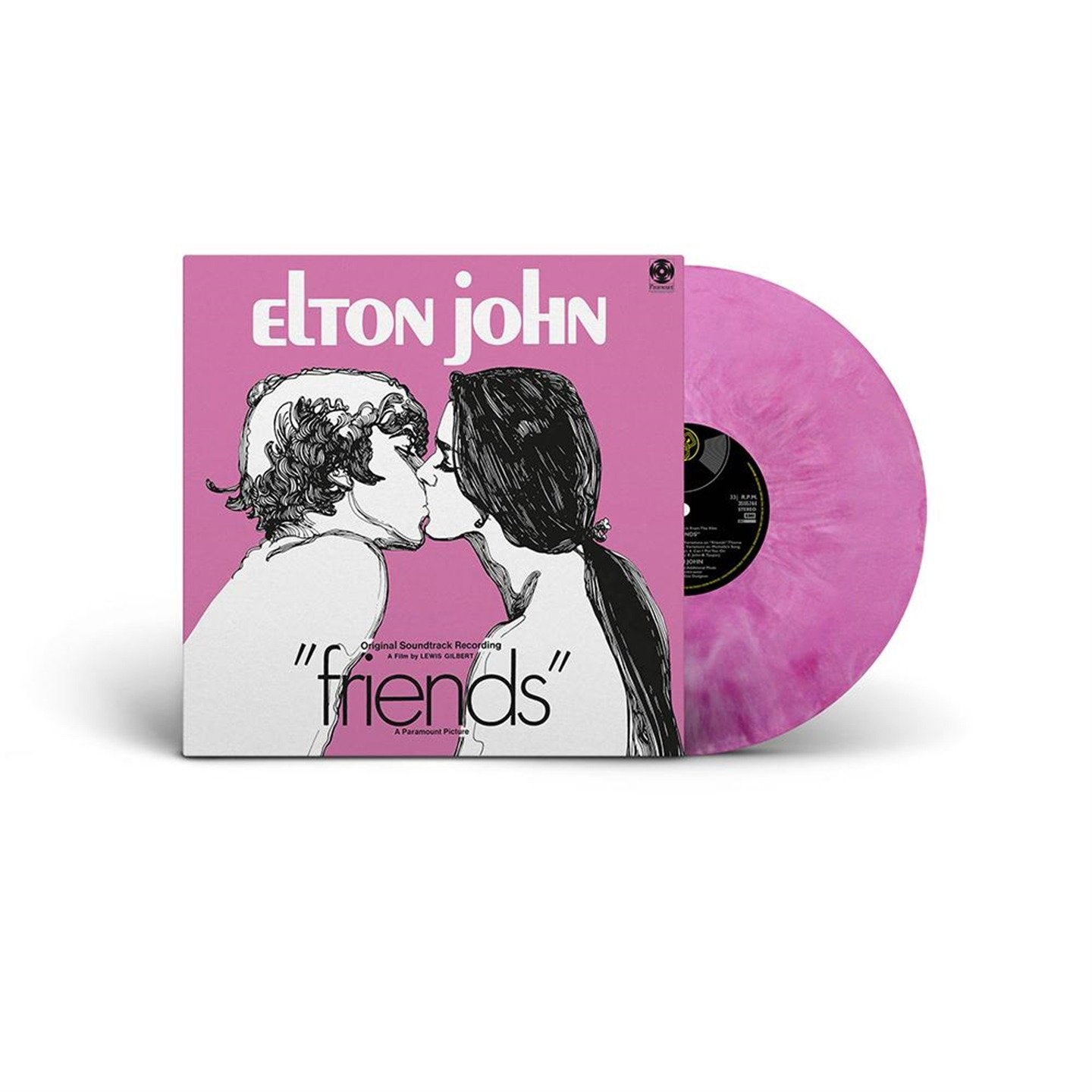 JOHN,ELTON - FRIENDS OST (MARBLED PINK VINYL)