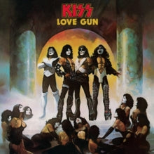 KISS - Love Gun (tangerine/Aqua Splatter Vinyl)