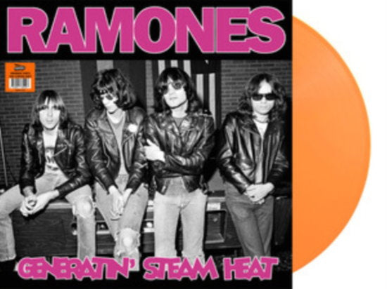 RAMONES - GENERATIN STEAM HEAT: LIVE IN GERMANY 1978/LIVE AT CBGB'S 1976 - FM BROADCAST (ORANGE VINYL)
