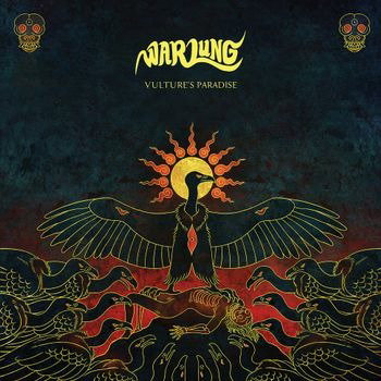 WARLUNG - VULTURE'S PARADISE (TRANSPARENT RED SWIRL & BLUE SPLATTER VINYL)