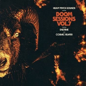 ENDTIME / COSMIC REAPER - DOOM SESSIONS VOL.7 (TRANSPARENT RED SWIRL & BLACK SPLATTER VINYL)