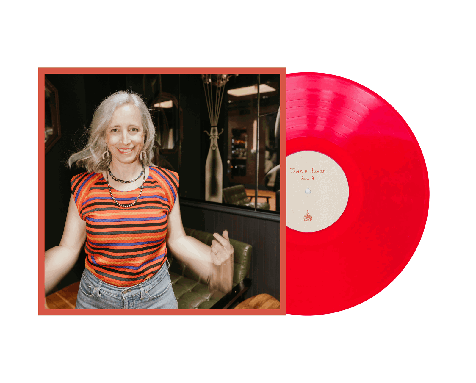VEIRS,LAURA - TEMPLE SONGS (TRANSPARENT RED VINYL)