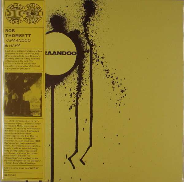 THOMSETT,ROB - YARAANDOO / HARA (2LP/160G/GATEFOLD/DL CARD)