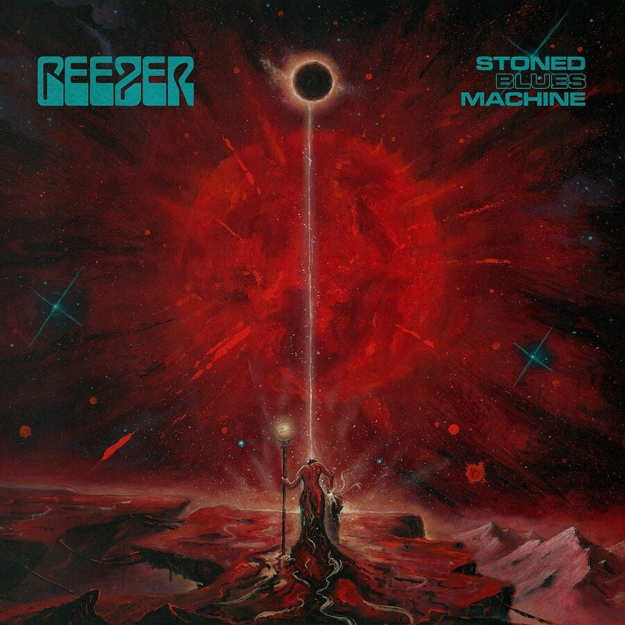 GEEZER - STONED BLUES MACHINE (YELLOW TRANSPARENT SPLATTER BLUE/BLACK/RED VINYL)