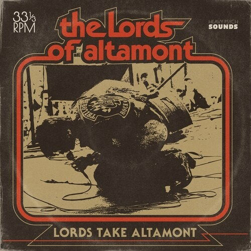LORDS OF ALTAMONT - TAKE ALTAMONT (TRANSPARENT ORANGE/RED SPLATTER VINYL)