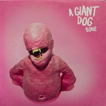 GIANT DOG - BONE (PINK VINYL)