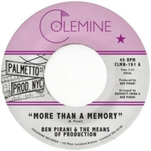 Pirani,ben - More Than A Memory