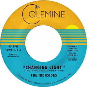 IRONSIDES - CHANGING LIGHT / SOMMER (OPAQUE BLUE VINYL)
