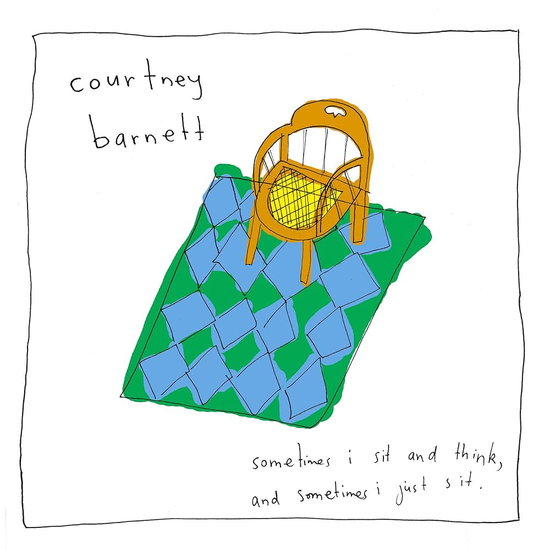 BARNETT,COURTNEY - SOMETIMES I SIT & THINK & SOMETIMES I JUST SIT (CLEAR W/ RED & YELLOW SPLATTER VINYL)