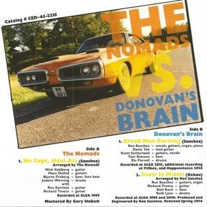 NOMADS/DONOVAN'S BRAIN - NO COPS, HAUL ASS (RED)