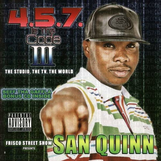 SAN QUINN - 457 IS THE CODE #3