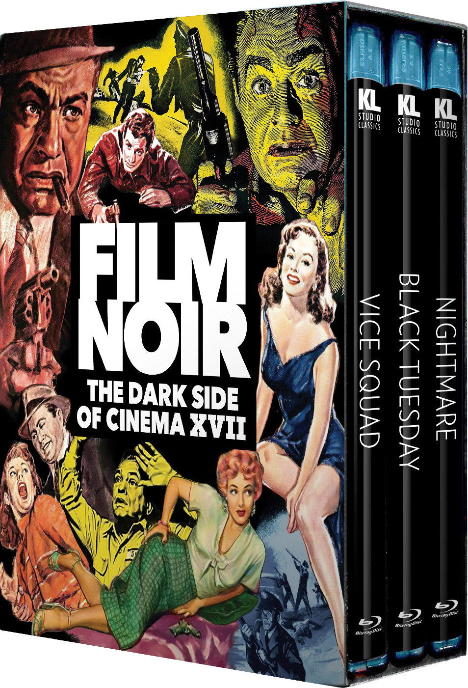 FILM NOIR: THE DARK SIDE OF CINEMA XVII (VICE SQUAD /BLACK TUESDAY/NIGHTMARE) - FILM NOIR: THE DARK SIDE OF CINEMA XVII (VICE SQUAD /BLACK TUESDAY/NIGHTMARE)