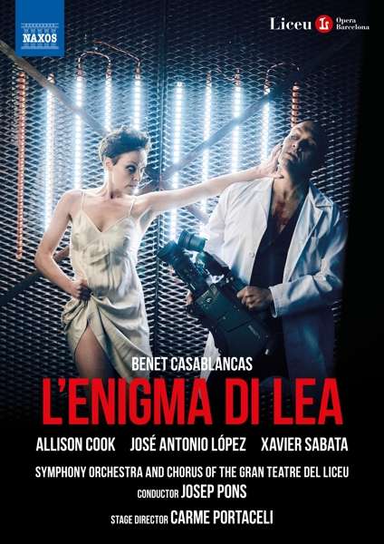 COOK ALLISON; JOSE ANTONIO LOPEZ; XAVIER SABATA; SYMPHONY ORCHESTRA OF THE GRAN TEATRE DEL LICEU - CASABLANCAS: ENIGMA DI LEA