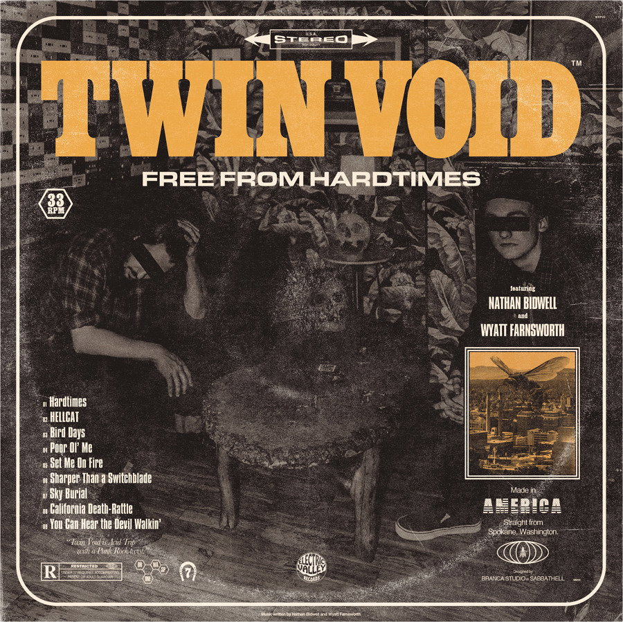 TWIN VOID - FREE FROM HARDTIMES (RED VINYL)