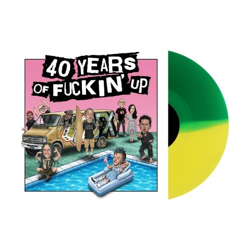 FAT MIKE - 40 YEARS OF FUCKIN' UP: ROTTEN TO THE SCORE (RED VINYL)