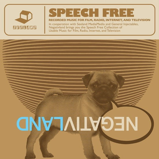 NEGATIVLAND - SPEECH FREE: RECORDED MUSIC FOR FILM RADIO INTERNET & TELEVISION (2CD)