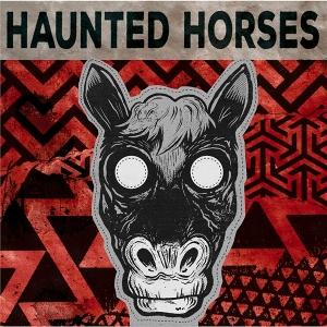 HAUNTED HORSES & FACET - SPLIT (DARK GALAXY VINYL)