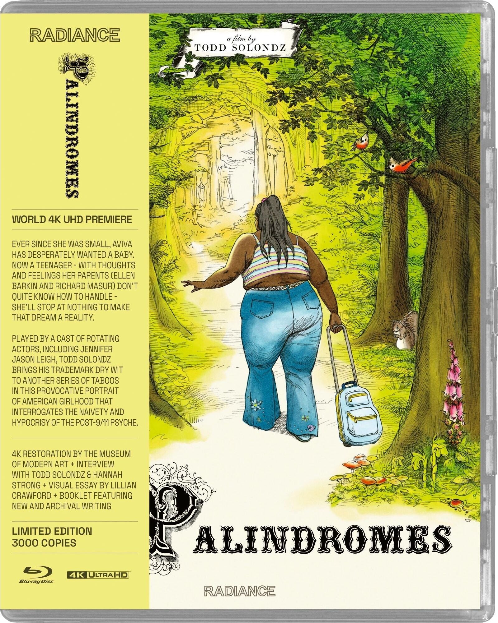 PALINDROMES (4K UHD/BLU-RAY/LIMITED EDITION) - PALINDROMES (4K UHD/BLU-RAY/LIMITED EDITION)