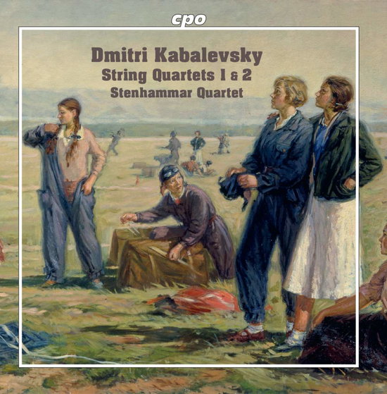 KABALEWSKY,D. - STRING QUARTETS NO.1 & 2