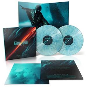 GUDNADOTTIR,HILDUR - BATTLEFIELD 2042 OST (RISING TIDES BLUE & WHITE BURST VINYL/2LP)