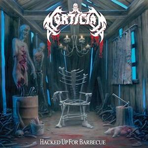MORTICIAN - HACKED UP FOR BARBECUE (2LP/WHITE WITH SPLATTER VINYL)