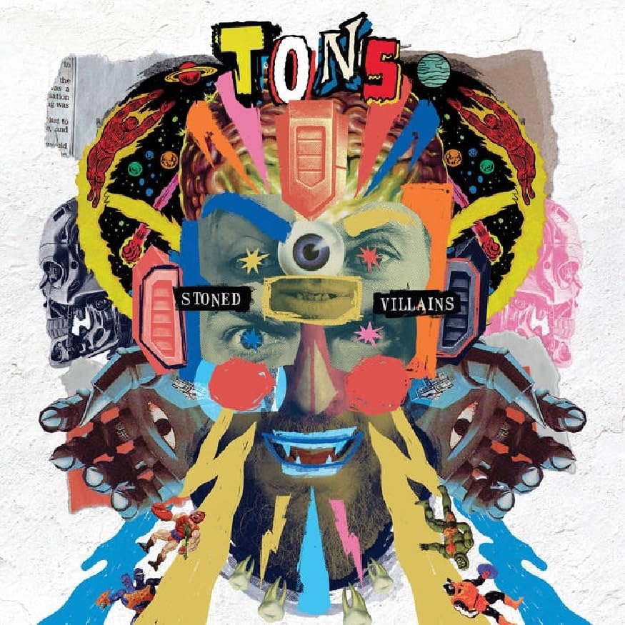 TONS - STONED VILLAINS (PINK VINYL)