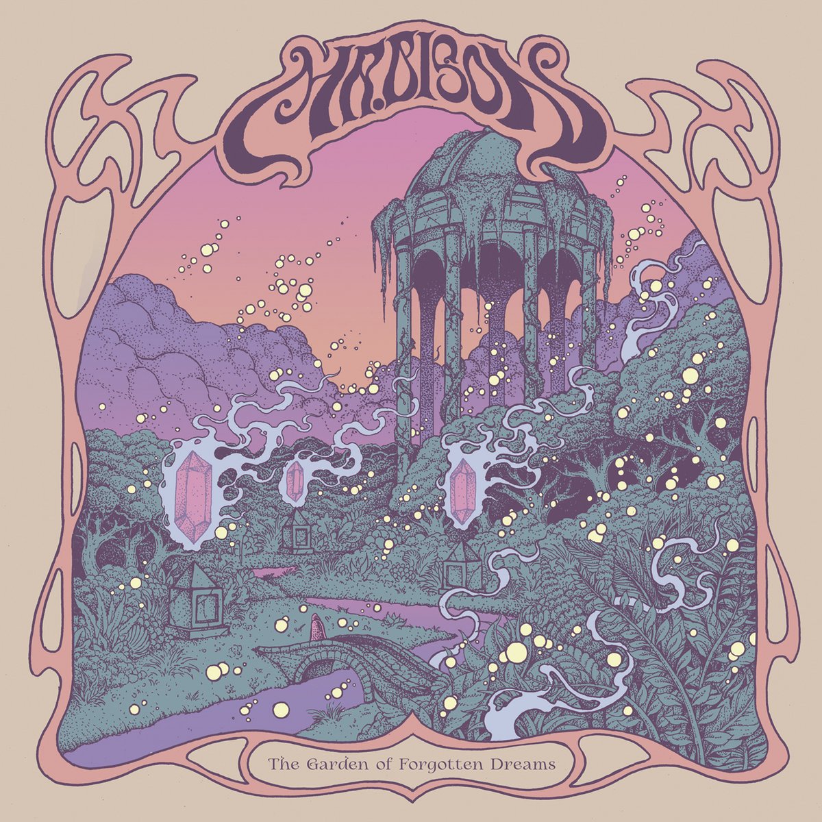 MR. BISON - GARDEN OF FORGOTTEN DREAMS (MAGENTA/BLUE SPLATTER VINYL)