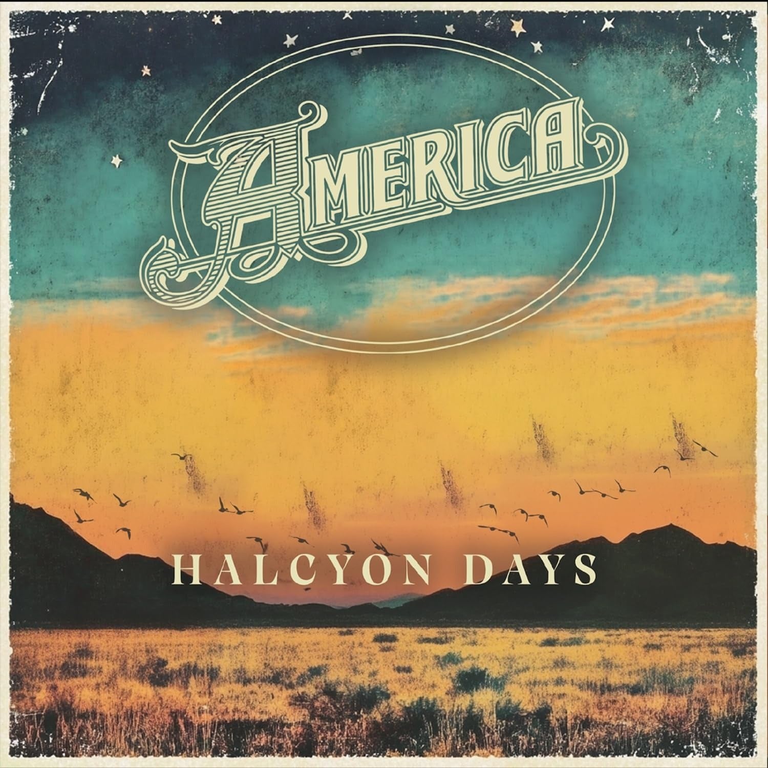 AMERICA - HALCYON DAYS (ORANGE VINYL)