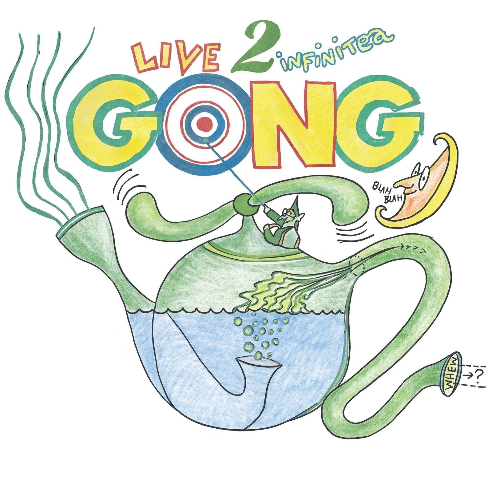 GONG - LIVE TO INFINITEA - ON TOUR SPRING 2000