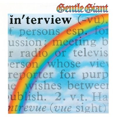 GENTLE GIANT - IN'TERVIEW (2023 STEVEN WILSON REMIX) (BLUE VINYL)