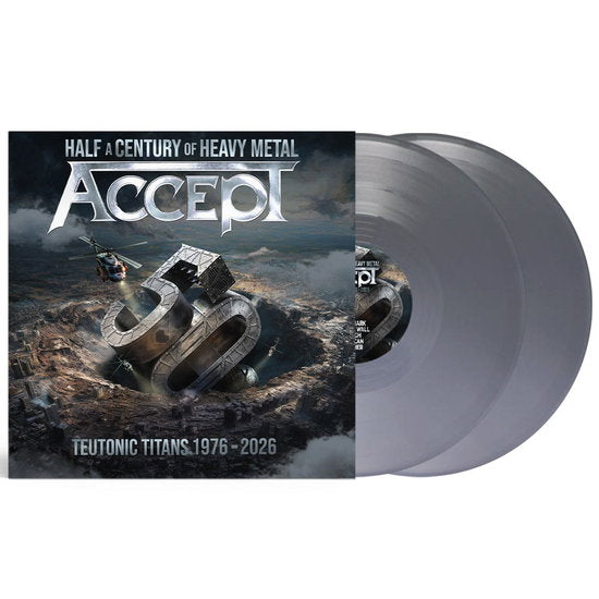 ACCEPT - TEUTONIC TITANS 1976-2026 (SILVER VINYL/2LP)