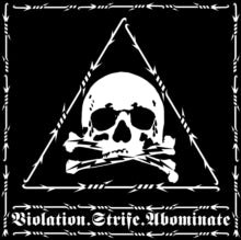 Revenge - Violation.strife/Abominate (silver & Black Marble Vinyl/Gatefold)
