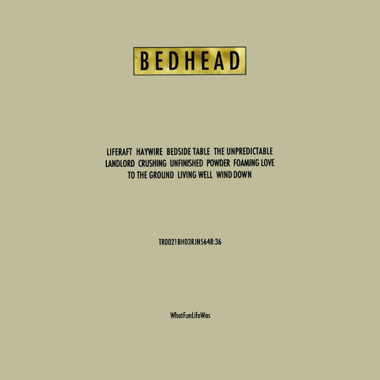 BEDHEAD - WHATFUNLIFEWAS (PINK VINYL)