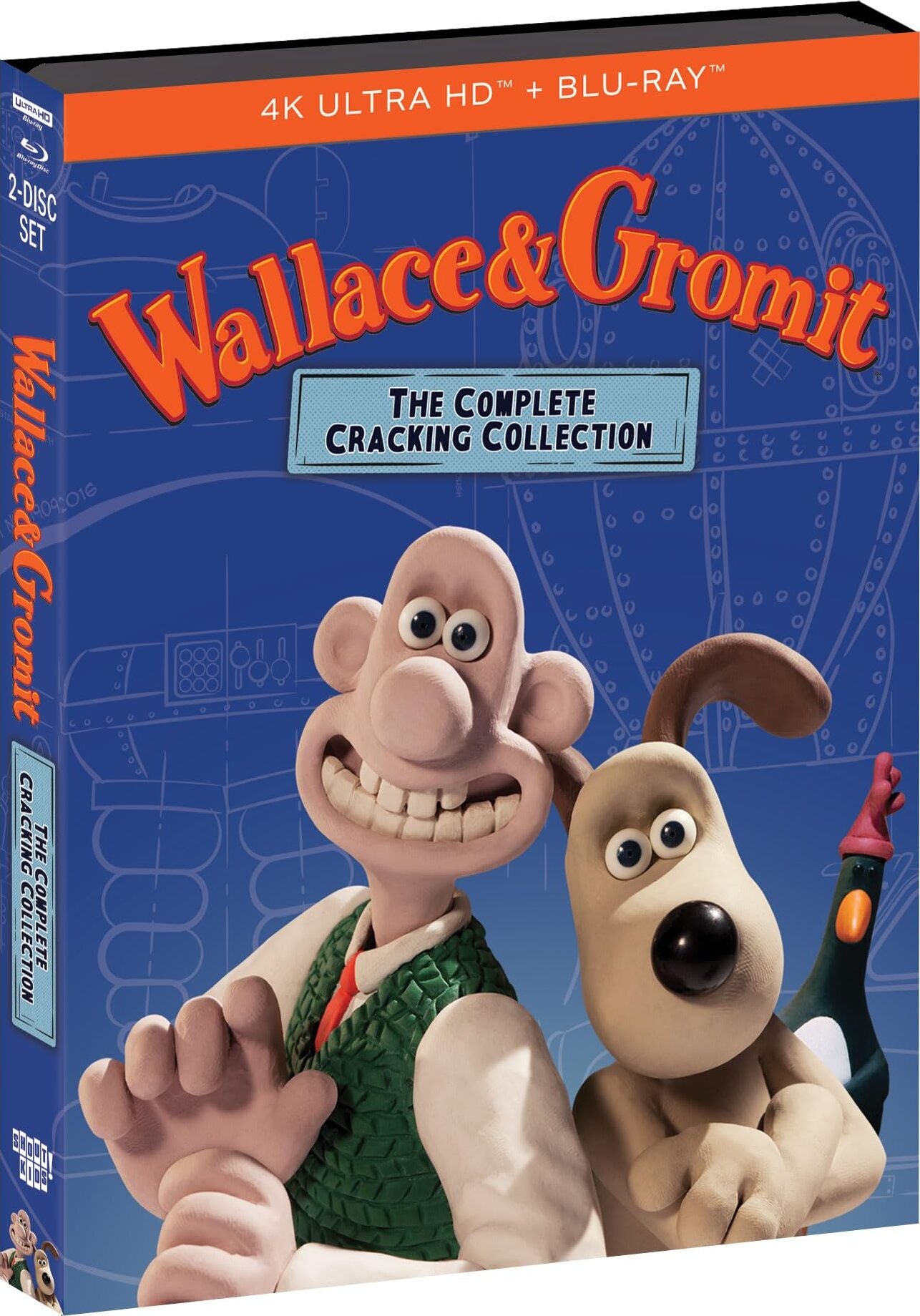 WALLACE & GROMIT: THE COMPLETE CRACKING COLLECTION (4K ULTRA HD) - WALLACE & GROMIT: THE COMPLETE CRACKING COLLECTION (4K ULTRA HD)