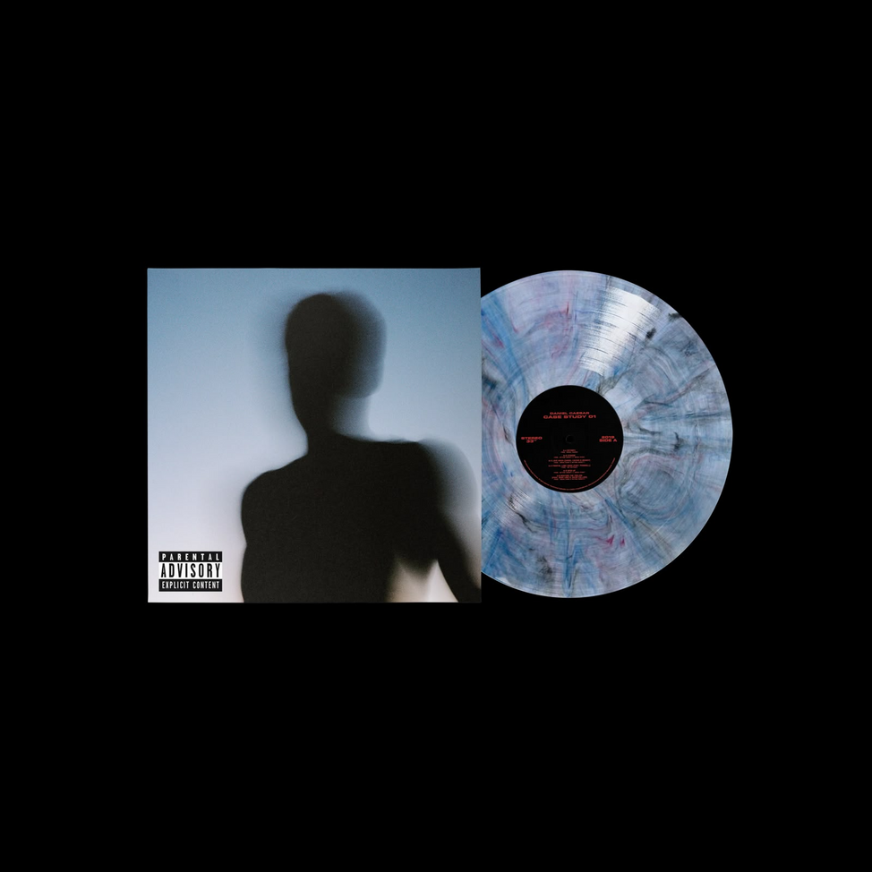 CAESAR,DANIEL - CASE STUDY 01 (180G/TRANSPARENT BLUE, RED & BLACK MARBLE VINYL)