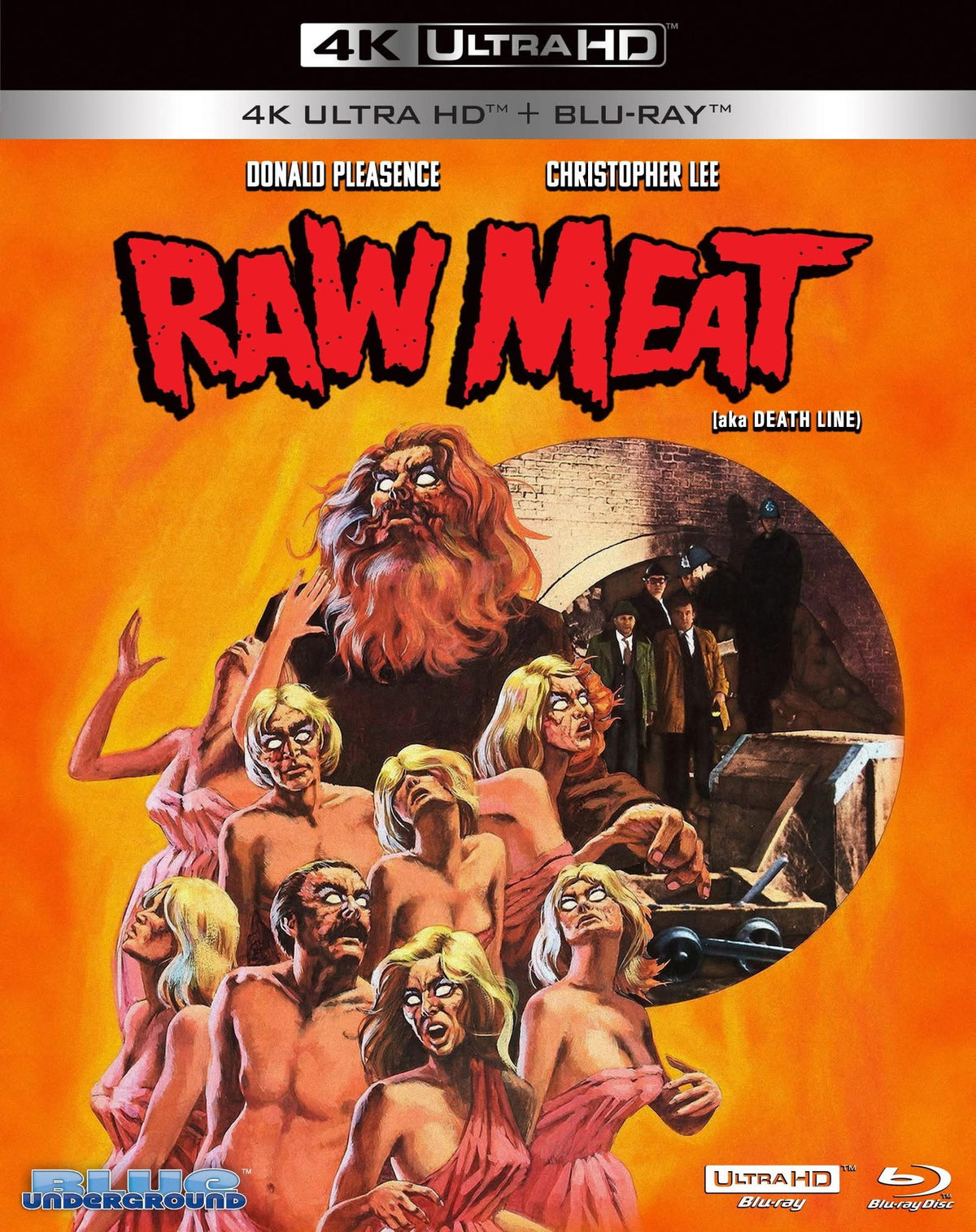 RAW MEAT (AKA DEATH LINE) (4K UHD/BLU-RAY) - RAW MEAT (AKA DEATH LINE) (4K UHD/BLU-RAY)