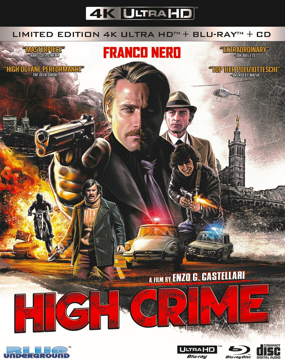 HIGH CRIME (LIMITED EDITION) (4K UHD/BLU-RAY/CD) - HIGH CRIME (LIMITED EDITION) (4K UHD/BLU-RAY/CD)