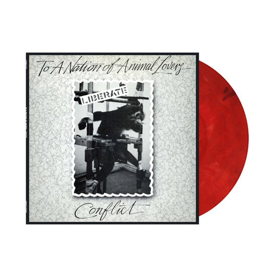 CONFLICT - TO A NATION OF ANIMAL LOVERS (CHERRY ECO VINYL)