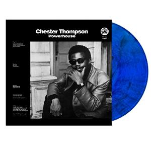 THOMPSON,CHESTER - POWERHOUSE (BLUE WITH BLACK SWIRL VINYL)