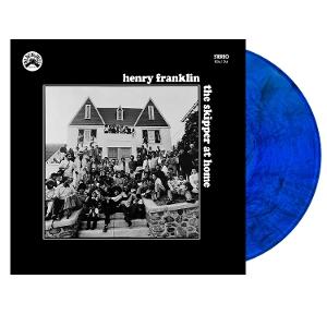 FRANKLIN,HENRY - SKIPPER AT HOME - REMASTERED (BLUE WITH BLACK SWIRL VINYL)
