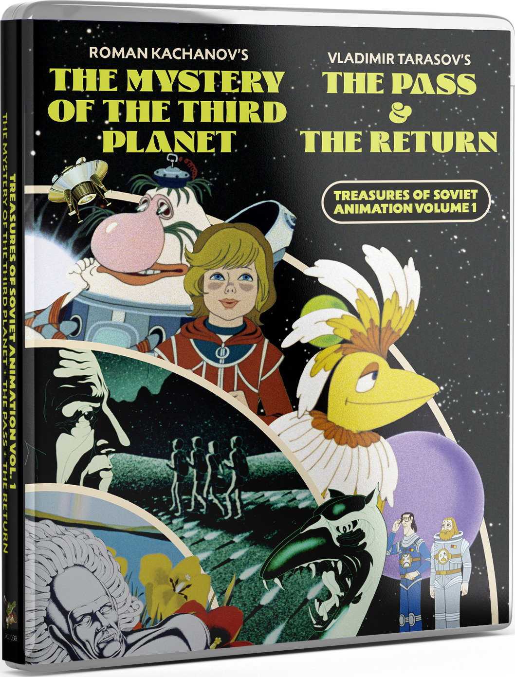 TREASURES OF SOVIET ANIMATION VOL. 1: THE MYSTERY OF THE THIRD PLANET/THE PASS & THE RETURN - TREASURES OF SOVIET ANIMATION VOL. 1: THE MYSTERY OF THE THIRD PLANET/THE PASS & THE RETURN